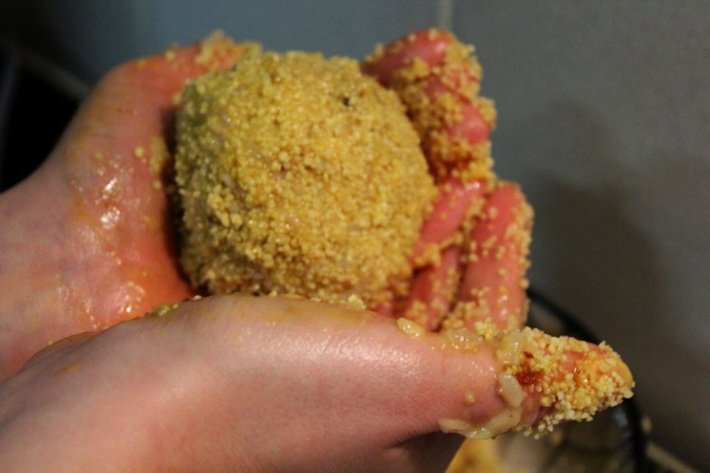 Cheesy Couscous and Curry Balls Sparkle Ellie